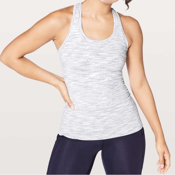 Lululemon Cool Racerback II “Wee Are From Space” Gray Size Small (2/4) - Picture 4 of 8